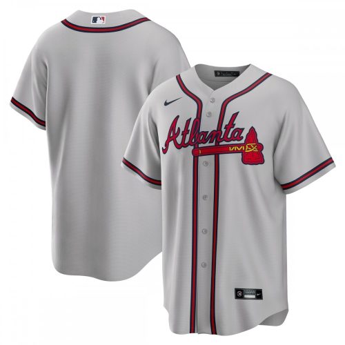 Nike Atlanta Braves Gray Road Replica Team Jersey - Best Deals and Discounts